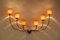 Large Art Deco Sconces in Jean Royère Style, 1930s, Set of 2, Image 8