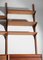 Large Danish Teak Wall Bookcase Ladder by Poul Cadovius 4