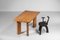 French Pine Desk in Style of Charlotte Perriand, 1960s, Image 11