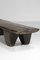 Asymmetrical African Bench in Dark Wood, 1960s 7