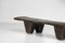 Asymmetrical African Bench in Dark Wood, 1960s, Image 12