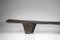 Asymmetrical African Bench in Dark Wood, 1960s 4