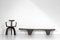 Asymmetrical African Bench in Dark Wood, 1960s, Image 20