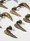 Italian Bronze Door Handles, 1950s, Set of 12 7