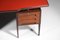 Large Italian Wood and Glass Desk by Vittorio Dassi 6
