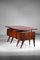 Large Italian Wood and Glass Desk by Vittorio Dassi 11