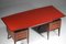 Large Italian Wood and Glass Desk by Vittorio Dassi 8