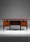 Large Italian Wood and Glass Desk by Vittorio Dassi 5