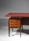 Large Italian Wood and Glass Desk by Vittorio Dassi 4