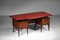 Large Italian Wood and Glass Desk by Vittorio Dassi 2