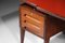 Large Italian Wood and Glass Desk by Vittorio Dassi 7