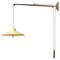 Italian Arredoluce Style Lamp with Yellow Pulley 1