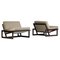 Italienische Carlotta Sessel in Beige von Tobia Scarpa für Cassina, 2er Set 1