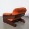 Low Orange Armchair, Image 12