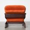 Low Orange Armchair, Image 4