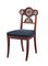 Early 19th Swedish Mahogany Empire Dining Chairs, Set of 4, Image 4