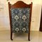 Large Antique Carved Walnut Library Chair 3