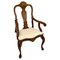 19th Century Dutch Mahogany Marquetry Armchair 1