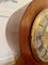 Large Antique Edwardian Inlaid Mahogany Balloon Shaped Mantel Clock, Image 9