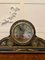 Antique Lacquered Chinoiserie Decorated Mantel Clock, Image 8