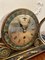 Antique Lacquered Chinoiserie Decorated Mantel Clock, Image 3