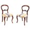 Victorian Walnut Bedroom/Side Chairs, Set of 2 1