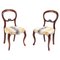 Victorian Walnut Bedroom/Side Chairs, Set of 2, Image 1