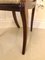 Antique Regency Carved Rosewood Dining Chairs, Set of 6 3