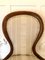 Antique Victorian Walnut Spoon Back Ladies Chair 6