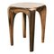 Handmade Walnut Tabouret by Maxime Goléo, Image 1