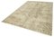 Beige Turkish Vintage Area Rug 3