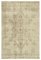 Beige Turkish Vintage Area Rug 1