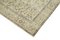 Beige Turkish Vintage Area Rug 4