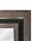 Espejo Regency neoclásico de madera tallada a mano en marrón oscuro, años 70, Imagen 5