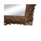 Espejo Imperio neoclásico rectangular de madera tallada a mano, años 70, Imagen 4