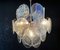 Vintage Italian Murano Chandelier with 24 Iridescent Disks, 1979 12