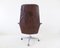 Brown Leather Desk Chair by Horst Brüning for Cor, Image 15