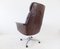 Brown Leather Desk Chair by Horst Brüning for Cor 8
