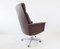 Brown Leather Desk Chair by Horst Brüning for Cor 3