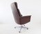 Brown Leather Desk Chair by Horst Brüning for Cor, Image 3