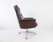 Brown Leather Desk Chair by Horst Brüning for Cor 13