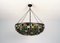 Large German Art Nouveau Ceiling Lamp 2