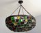 Large German Art Nouveau Ceiling Lamp 1