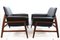 Danish Armchairs in the Style of Gianfranco Frattini, Set of 2, Image 1