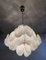 Vintage Italian Murano Chandelier with 36 White Disks, 1979, Image 19