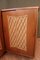 Corner Cabinet in Wood and Rattan, 1960s 4