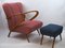 Armchair with Ottoman by Paolo Buffa, 1950s, Image 3