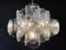 Vintage Italian Murano Chandelier with 36 Iridescent Disks, 1979, Image 12