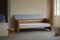 Mid-Century Danish Daybed in Solid Pine and Wool, 1980s, Image 6