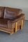 Mid-Century Danish Leather 3-Seat Sofa with Beech Frame, 1960s, Image 7